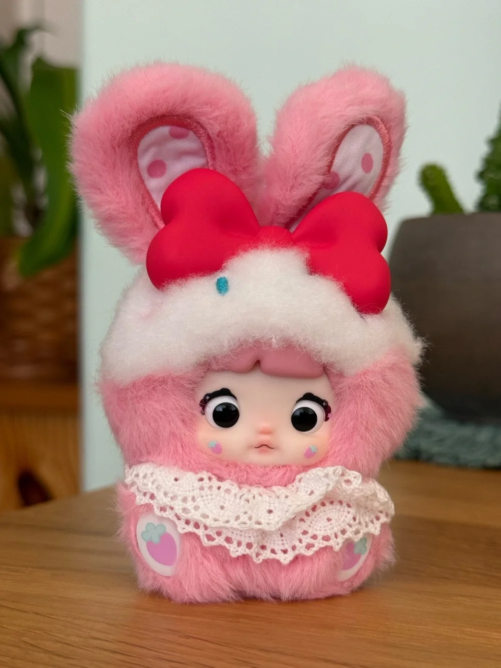 Nommi Baby Sweetheart Bunny 🐰 Strawberry Cream